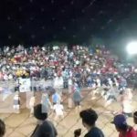 Una noche sangrienta en la barrera de toros en Granada