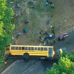 Decenas de heridos deja accidente de un autobús escolar en Nueva York