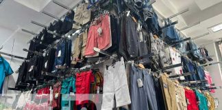 Ofertas en ropa desde tramos en mercados de Managua
