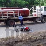 Mala maniobra provoca accidente en la Isla de Ometepe Mala maniobra provoca accidente en la Isla de Ometepe