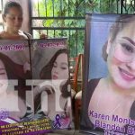 Mamá de joven asesinada en Managua no cree en arrepentimiento de Caleb Rocha Familia doliente de víctima de femicidio en Managua