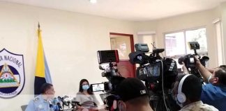 Conferencia de prensa de distintas instituciones de Nicaragua por el plan de promoción de la juventud