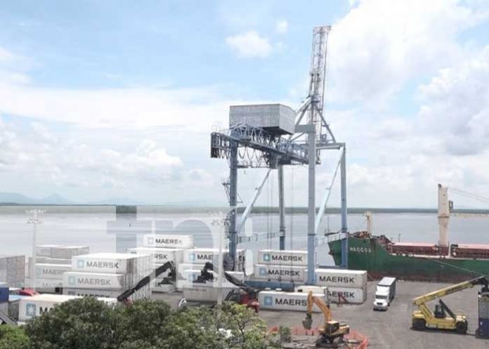 Actividad portuaria en Nicaragua