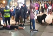 Reprenden demonio a una mujer “poseída” en calle de Argentina Argentina es escena de un exorcismo a mujer poseída