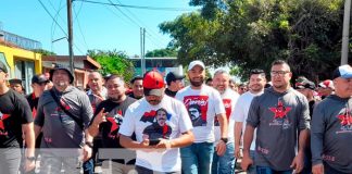 Nicaragua se desbordan en caminata en saludo a héroes y mártires del repliegue