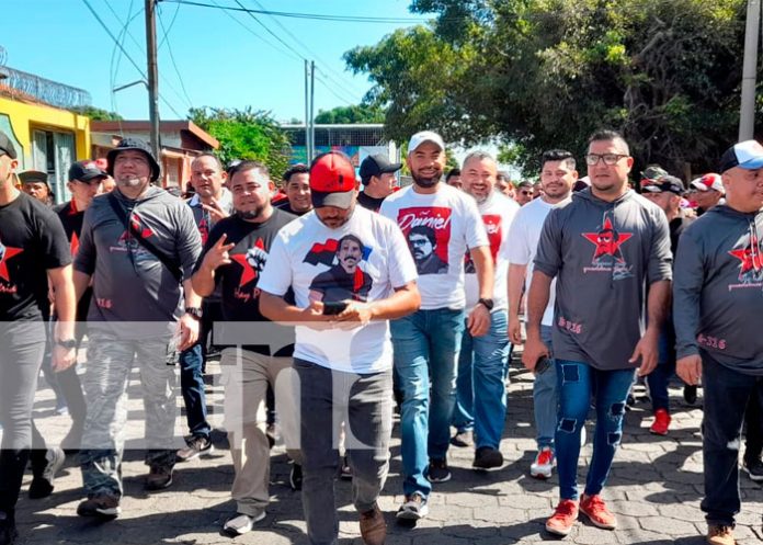 Nicaragua se desbordan en caminata en saludo a héroes y mártires del repliegue