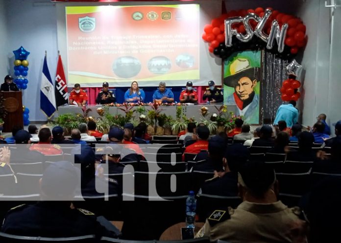 Nicaragua: Bomberos realizan encuentro de trabajo para mejorar la atención