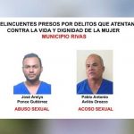 9 detenidos por diferentes delitos en el departamento de Rivas Captura de delincuentes en Rivas
