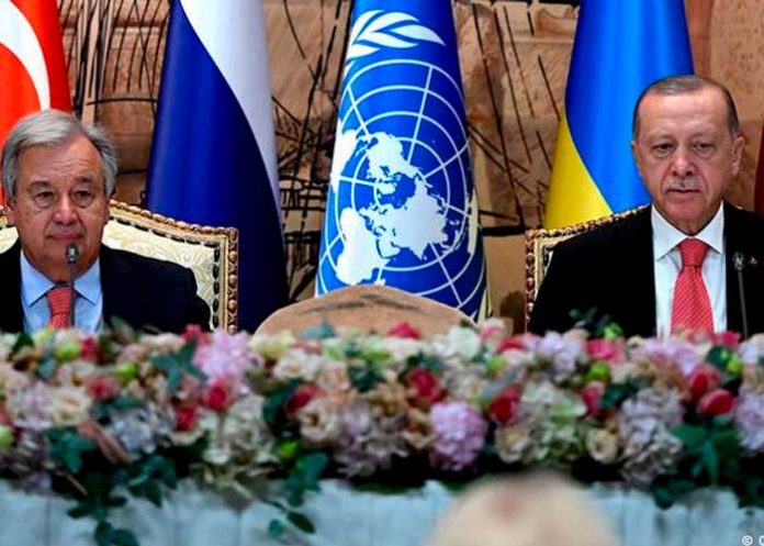 Rusia, Ucrania, Türkiye y ONU firman acuerdo para exportación de cereales