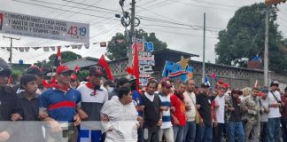 Celebración del 43/19 de la Revolución desde San Judas, Managua