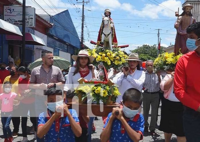 Fervor y devoción por Santiago Apóstol en Somoto