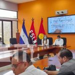 Teleclases reforzarán contenidos durante receso escolar en Nicaragua Conferencia de prensa sobre las teleclases en Nicaragua