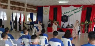 Finalizan curso de alfabetización en el Penal de Tipitapa