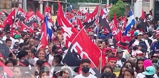 Celebración del 43/19 de la Revolución desde Tipitapa