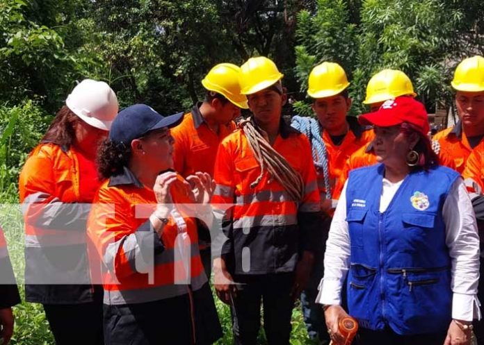 Ejercicio Multiamenazas que se desarrolla en Tipitapa