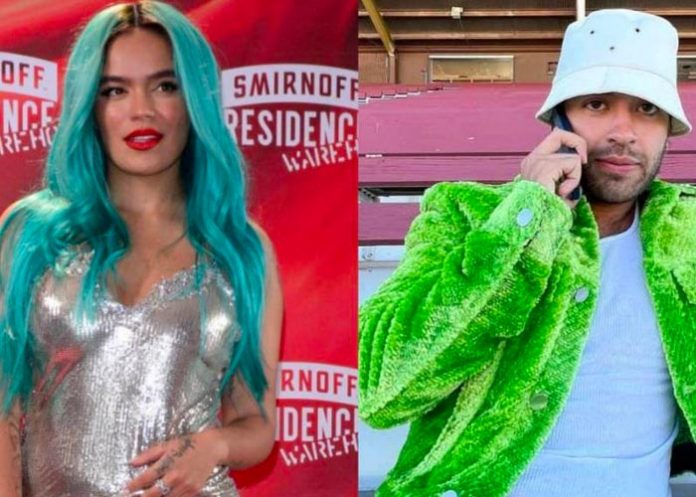 titi Karol y Feid salen como fantasmas de un restaurante