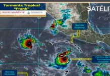 Tormenta tropical Frank se forma frente a las costas del Pacífico de México Tormenta tropical Frank se forma frente las costas del Pacífico de México
