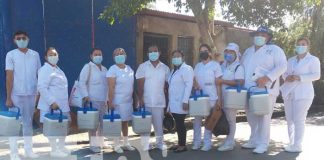 Jornada de vacunación en barrios de Managua
