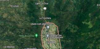 Mapa de Jinotega