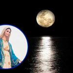 ¡Señal del fin del mundo! Apareció la virgen tras fotografiar a la luna