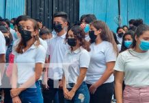 Homenaje en Managua a los héroes estudiantiles de León Homenaje en Managua a los héroes estudiantiles de León