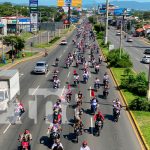 Nicaragua realiza caravana en saludo al Día de la Alegría del 43/19 Nicaragua realiza caravana en saludo al Día de la Alegría del 43/19