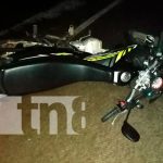 Accidente dejó a motociclista con la pierna casi cercenada en Bluefields Fuerte accidente dejó a motociclista con la pierna casi cercenada en Bluefields