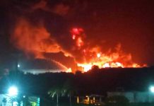 Cuba: Bomberos continúan con ardua labor para apagar incendio en Matanzas Cuba: Bomberos continúan con ardua labor para apagar incendio en Matanzas