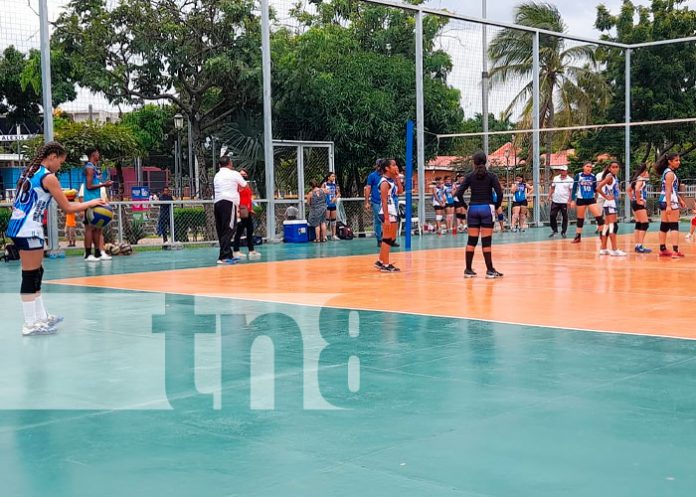 Desarrollan segundo campeonato de vóleibol sala de los Juegos Juveniles 2022