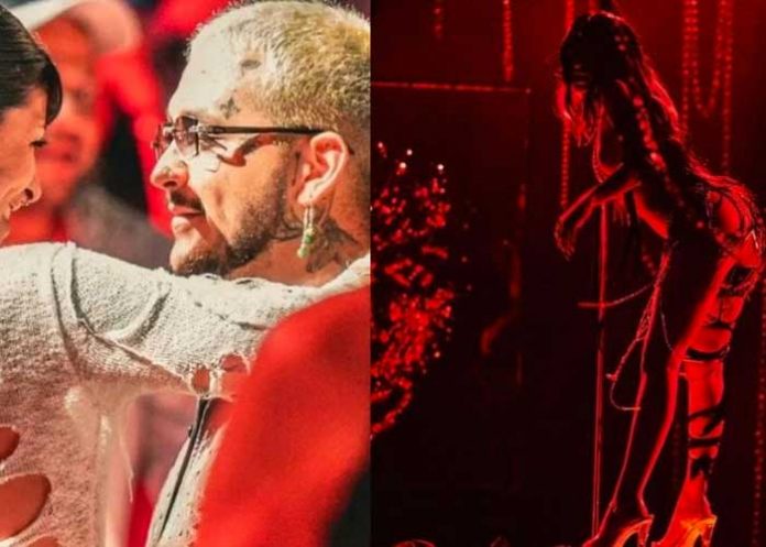 1 Entre cadenas y sexy atuendo, Cazzu demuestra por qué enamoró a Nodal