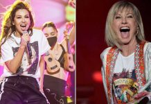 Con emotivo mensaje, Thalía despide a Olivia Newton-John