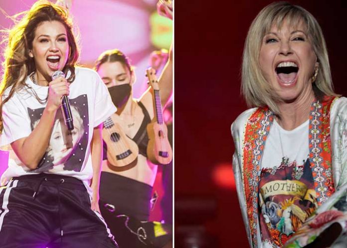 Con emotivo mensaje, Thalía despide a Olivia Newton-John