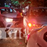 Imprudencia al volante: Conductora ebria provoca triple colisión en Managua