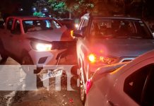 Imprudencia al volante: Conductora ebria provoca triple colisión en Managua Imprudencia al volante: Conductora ebria provoca triple colisión en Managua