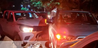 Imprudencia al volante: Conductora ebria provoca triple colisión en Managua