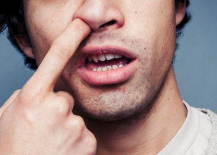 1 Consecuencias de meterse el dedo en la nariz y sacarse los mocos