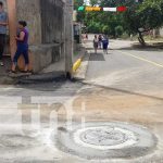 Managua: Familias del Bo. Adolfo Reyes celebran calles nuevas Managua: Familias del Bo. Adolfo Reyes celebran calles nuevas