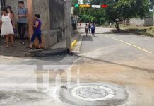 Managua: Familias del Bo. Adolfo Reyes celebran calles nuevas Managua: Familias del Bo. Adolfo Reyes celebran calles nuevas