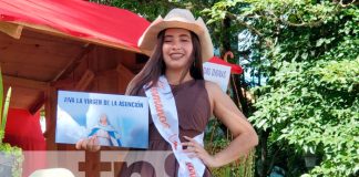 Realizan desfile de candidatas a reina de las fiestas patronales en Ocotal