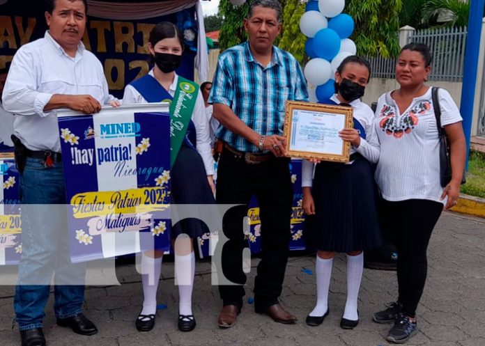 Centros educativos de Matiguás inician festividades patrias