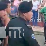 Atrapan a presunto ladrón en el barrio Cepad, Diriamba