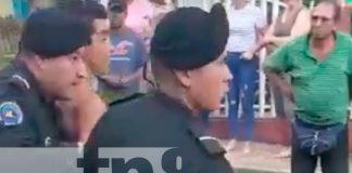 Atrapan a presunto ladrón en el barrio Cepad, Diriamba