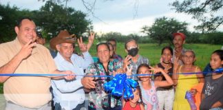 Inauguran puesto de agua potable en una comunidad de Nagarote