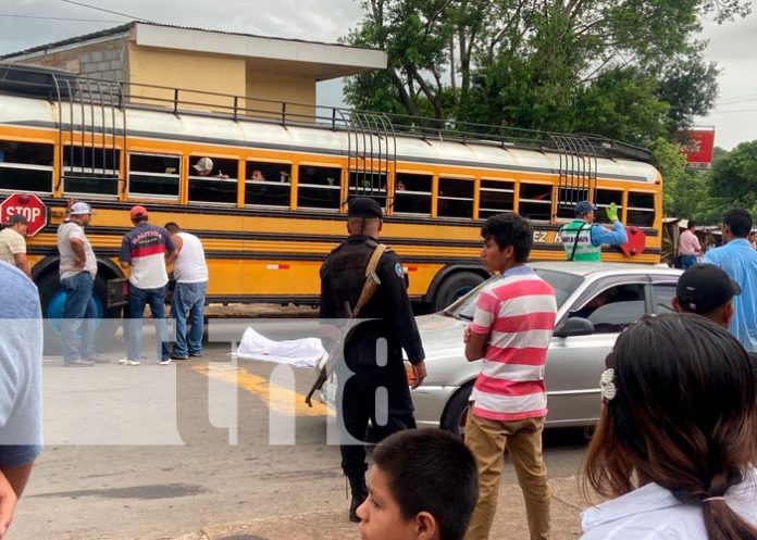 Motociclista muere en accidente de tránsito en Juigalpa