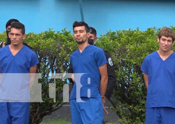 Autoridades de Estelí capturan a sujetos acusados de diferentes casos