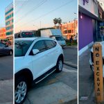 ¿Lo maquillarán? Un auto con pestañas es la sensación en Perú Un auto con pestañas es la sensación en Perú