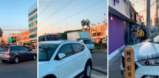 Un auto con pestañas es la sensación en Perú