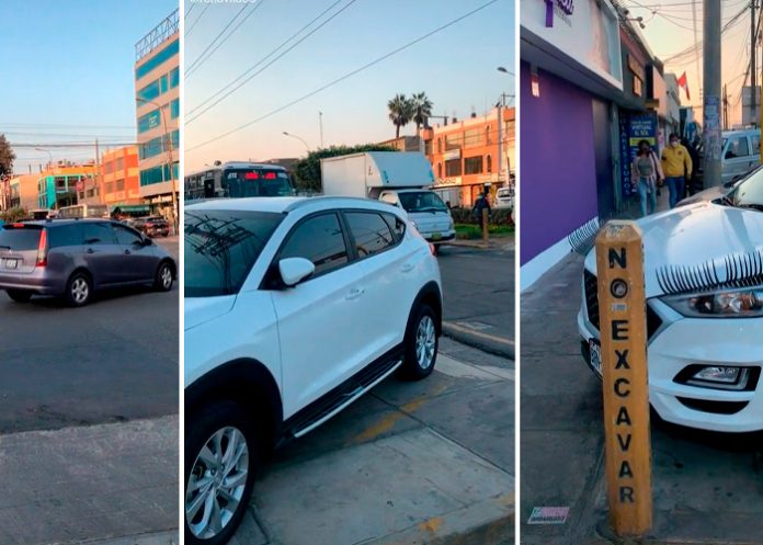 Un auto con pestañas es la sensación en Perú