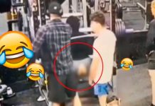 ¡Qué vergüenza! Hace el show por no llevar ropa interior al gimnasio ¡Qué vergüenza! Hace el show por no llevar ropa interior al gimnasio