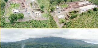 Gobierno de Nicaragua realiza obras de saneamiento en Altagracia, Ometepe